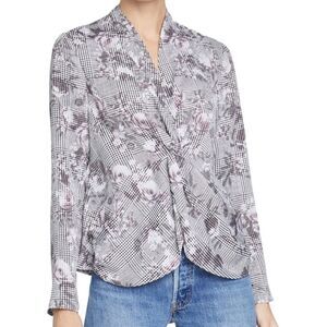 Rachel Roy Twisted Front Pullover Blouse